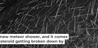 This composite image shows the Geminid meteors, captured in 2020 using Global Meteor Network software. Aleksandar Merlak